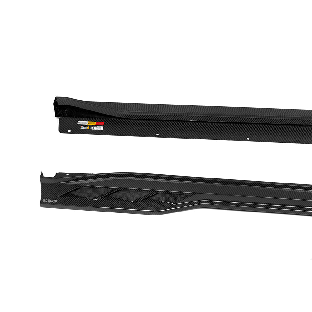 TOWMA. - SooQoo BMW XM G09 Prepreg Carbon Fiber Side Skirts