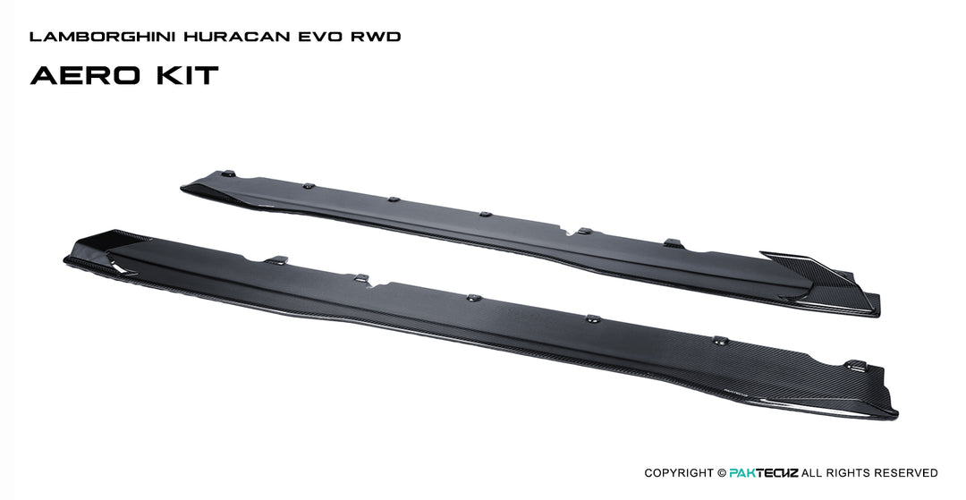 Lamborghini Huracan EVO Carbon Fiber Side Skirts