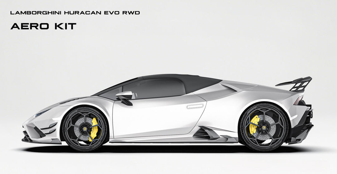 Lamborghini Huracan EVO Prepreg Carbon Fiber Front Canards