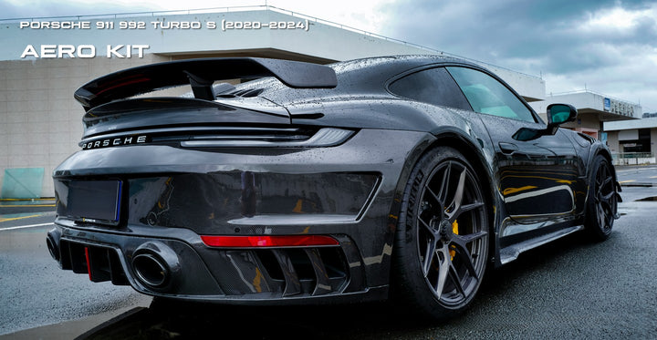 Porsche 911 992 Turbo / Turbo S Prepreg Carbon Fiber Trunk Lid