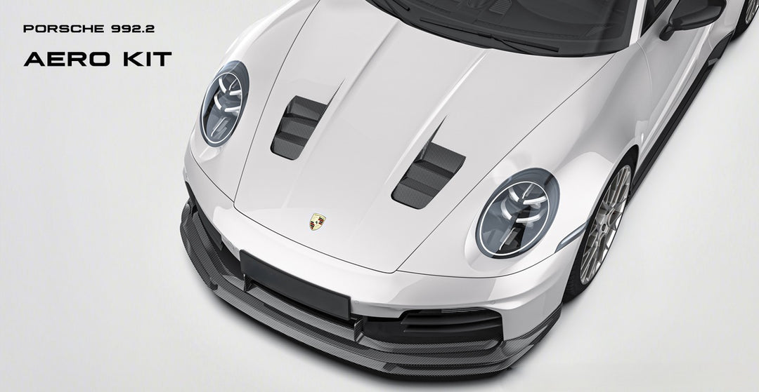 Porsche 911 992.2 Carrera / Carrera T Dry Carbon Fiber Front Lip