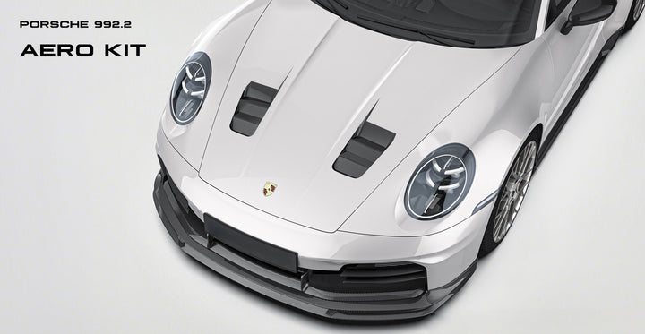 Porsche 911 992.2 Carrera / Carrera T Dry Carbon Fiber Front Lip