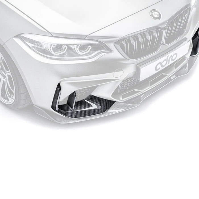 BMW F87 M2 UPPER AIR DUCT & LOWER FRONT LIP SET