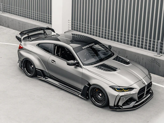 BMW G82 M4 WIDEBODY KIT - OPTION 4 (W/O ADRO BUMPER, HOOD, & AT-R3)