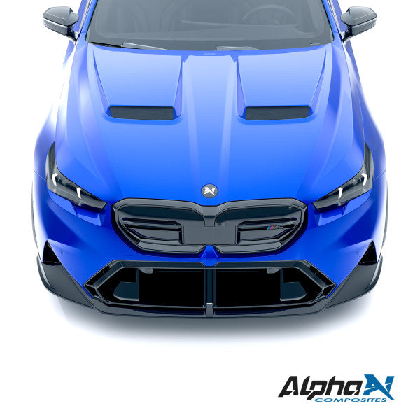 Alpha-N Carbon Front Spoiler 3-delig - BMW M5 G9X - foto 2