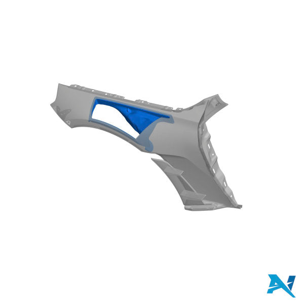 Alpha-N Mudguard Inserts voor V3 en V4 - BMW M2 G87 - foto 3