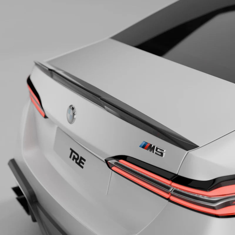 BMW M5 G90 & G60 5 Series Pre-Preg Carbon Fibre PR-1 Rear Spoiler by TRE