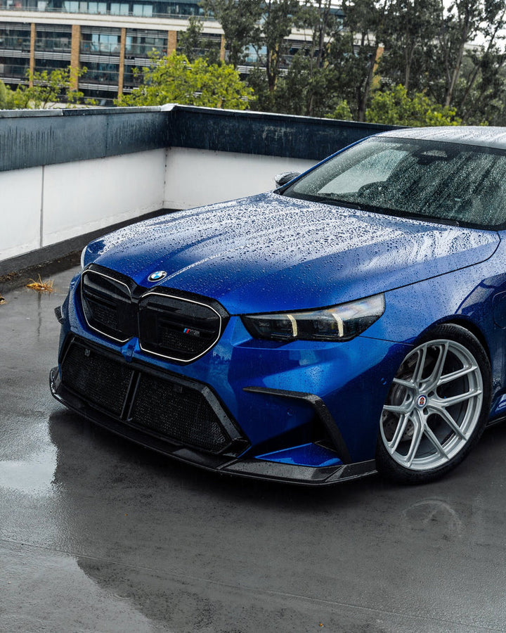 BMW M5 G90 G99 Pre-Preg Carbon Fibre PR-1 Front Duct Extension Trims by TRE