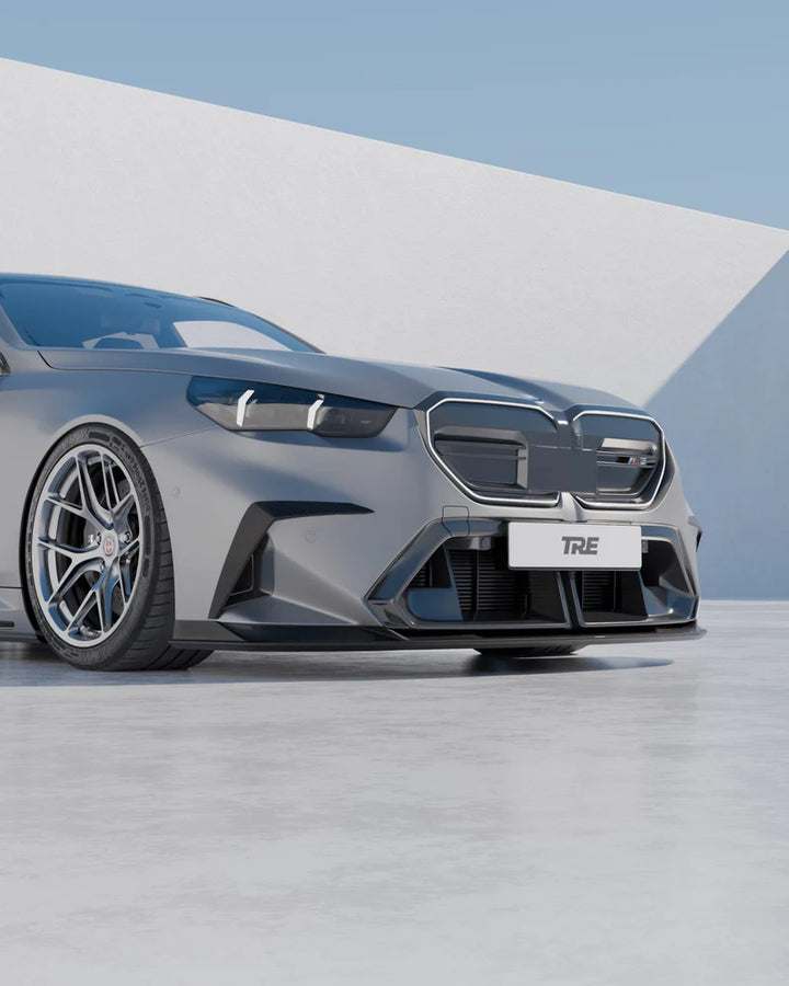BMW M5 G90 G99 Pre-Preg Carbon Fibre PR-1 Front Splitter by TRE