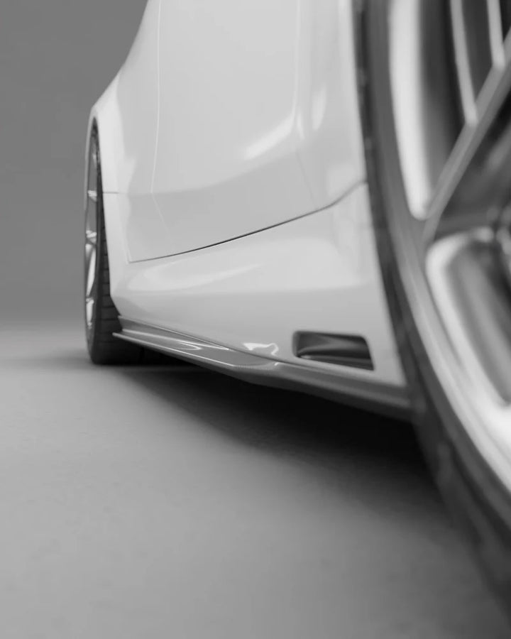 BMW M5 G90 G99 Pre-Preg Carbon Fibre PR-1 Side Skirts by TRE