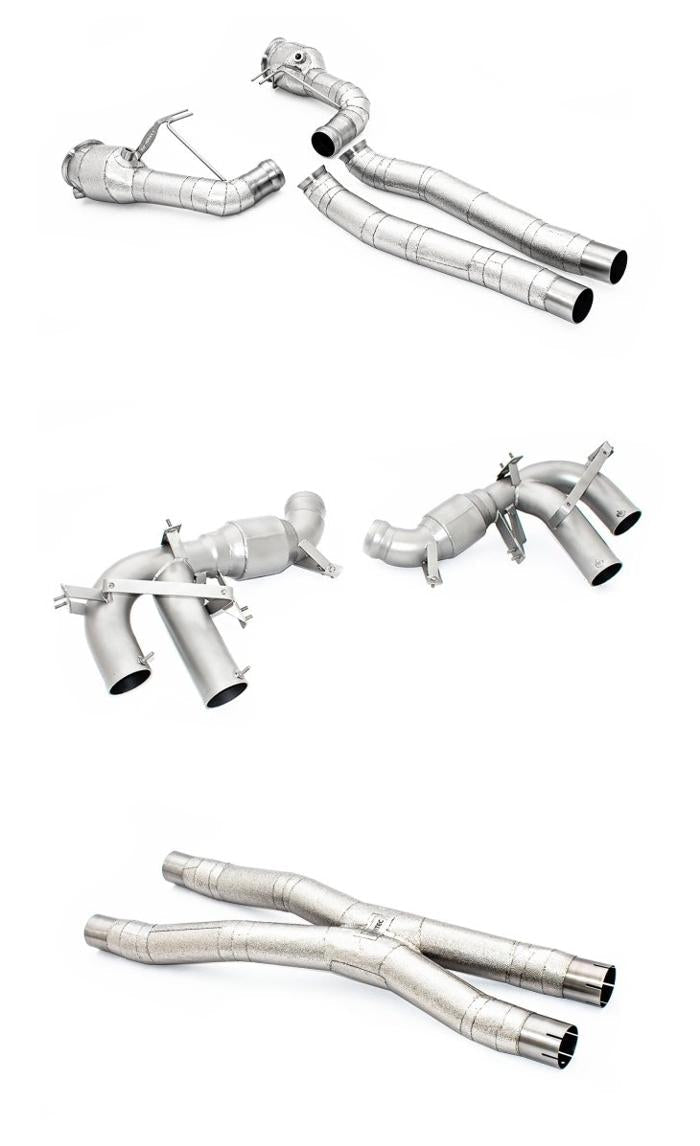 Novitec Straight Pipe systeem Ferrari Purosangue V12 compleet pakket