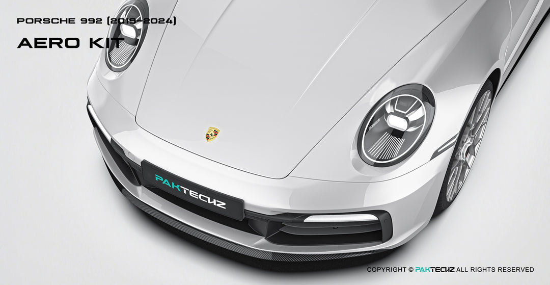 Porsche 911 992.1 Carrera / Carrera S/T/4/4S/GTS Prepreg Carbon Fiber Front Lip