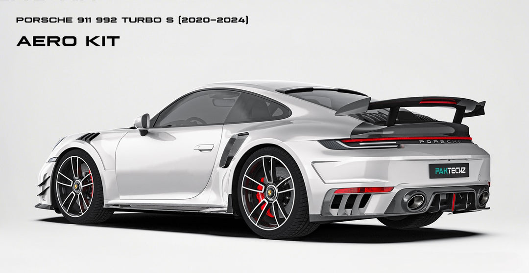 Porsche 911 992 Turbo / Turbo S Prepreg Carbon Fiber Trunk Lid