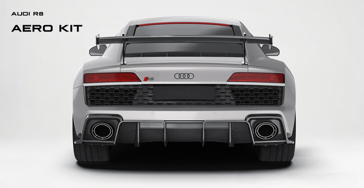 Audi R8 V10 Carbon Fiber Rear Diffuser