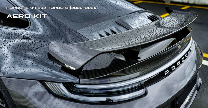 Porsche 911 992 Turbo / Turbo S Prepreg Carbon Fiber Trunk Lid