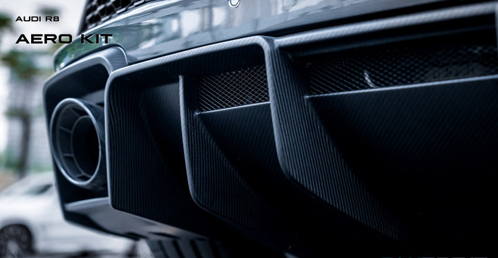 Audi R8 V10 Carbon Fiber Rear Diffuser